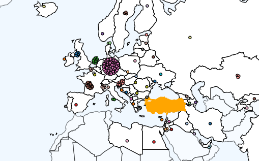 Global migration flows